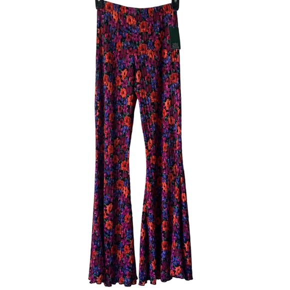 wild fable Pants & Jumpsuits Wild Fable Multicolor Floral Pants Mid